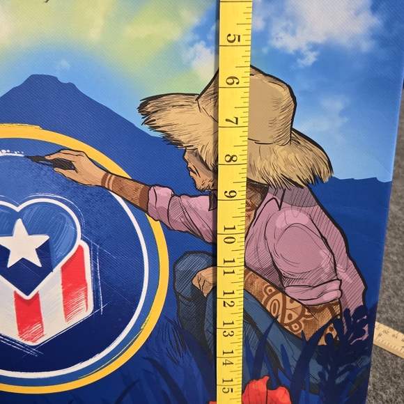 Walmart Limited edition Blue Reusable Tote Bag - Picture 5 of 6